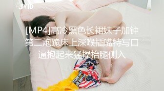 [MP4]高冷黑色长裙妹子加钟第二炮跪床上深喉插嘴特写口逼抱起来猛操抬腿侧入