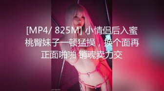 [MP4/ 825M] 小情侣后入蜜桃臀妹子一顿猛操，换个面再正面啪啪 销魂卖力交