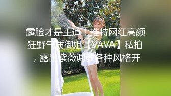 露脸才是王道！推特网红高颜狂野气质御姐【VAVA】私拍，露出紫薇调教各种风格开