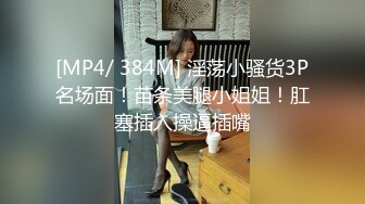 [MP4/ 384M] 淫荡小骚货3P名场面！苗条美腿小姐姐！肛塞插入操逼插嘴