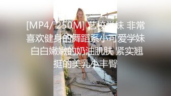 [MP4/ 250M] 艺校学妹 非常喜欢健身的舞蹈系小可爱学妹 白白嫩嫩的奶油肌肤 紧实翘挺的美乳小丰臀