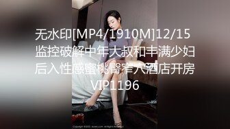 无水印[MP4/1910M]12/15 监控破解中年大叔和丰满少妇后入性感蜜桃臀窄穴酒店开房VIP1196