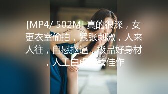 [MP4/ 502M] 真的很深，女更衣室偷拍，紧张刺激，人来人往，自慰抠逼，极品好身材，人工白虎撸管佳作