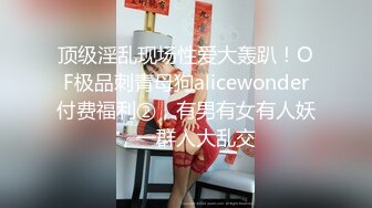 顶级淫乱现场性爱大轰趴！OF极品刺青母狗alicewonder付费福利②，有男有女有人妖，一群人大乱交